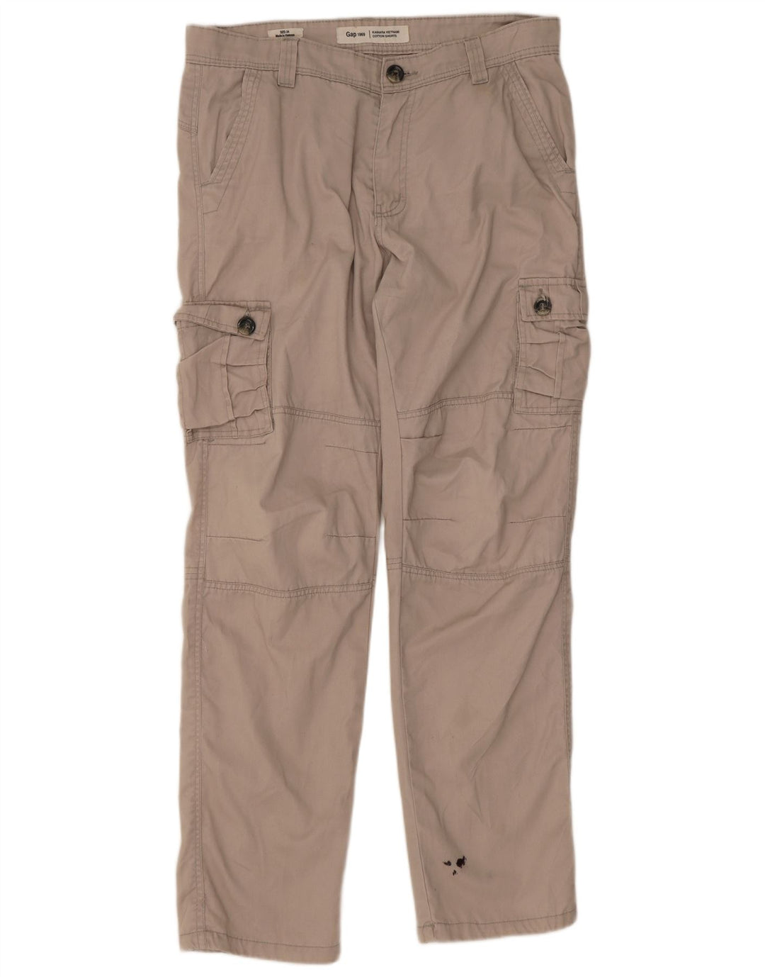 Gap Herre Straight Cargo Bukser W34 L31 Beige