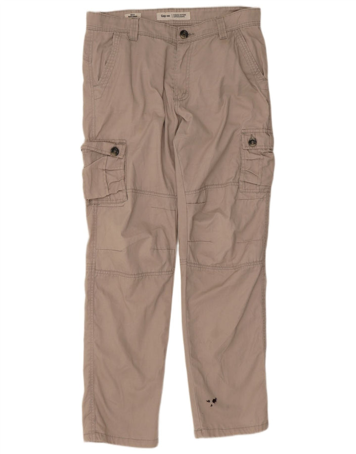 Gap Herre Straight Cargo Bukser W34 L31 Beige