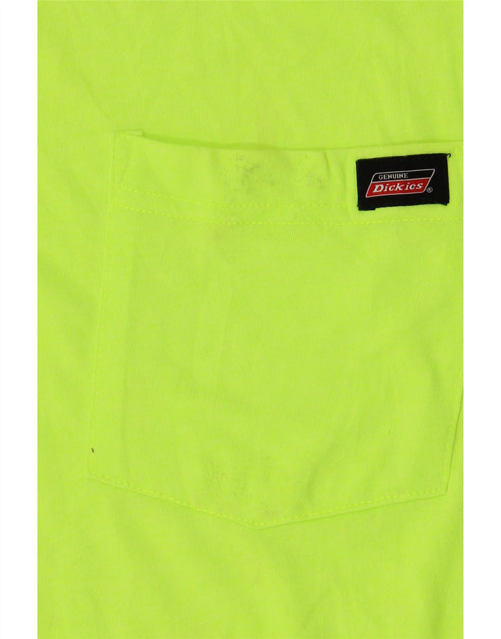 Dickies Herre T-Shirt Top Medium Grøn Polyester
