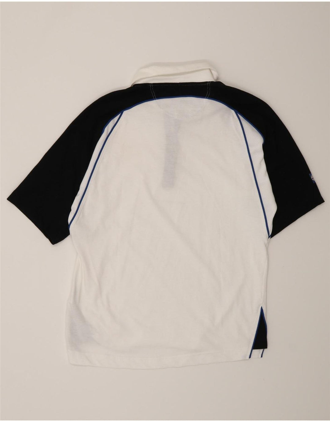 Sergio Tacchini Herre poloshirt Lille hvid Colourblock Bomuld