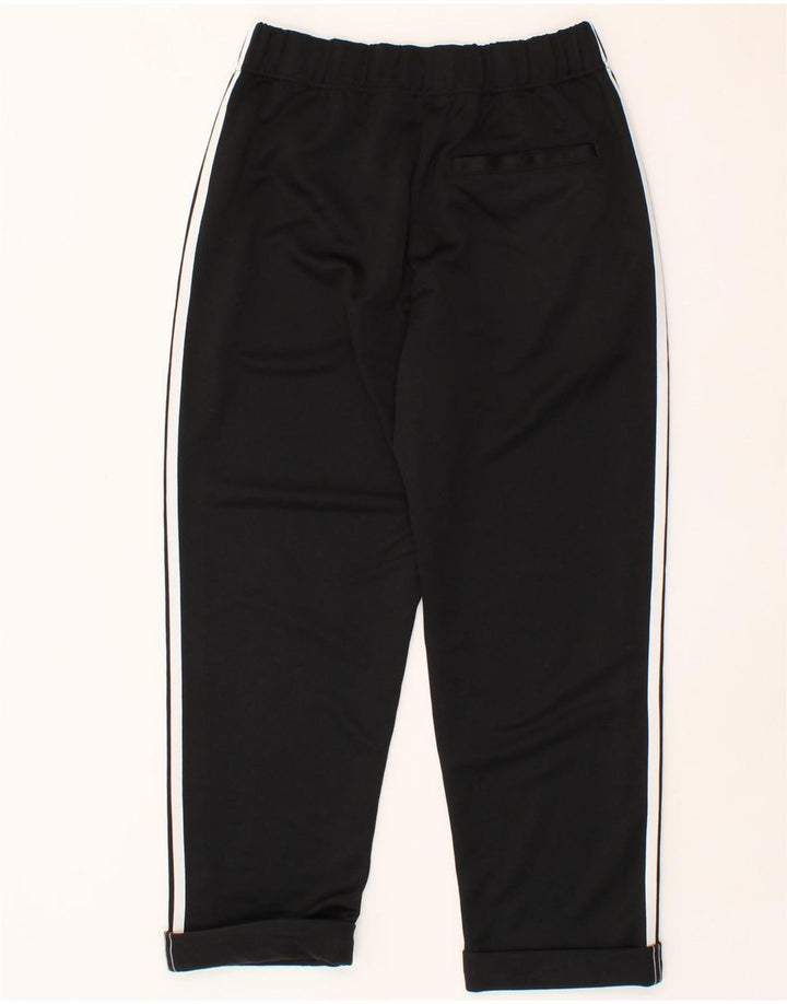 ADIDAS Womens Tracksuit Trousers UK 10 Small Black Vintage Adidas and Second-Hand Adidas from Messina Hembry 