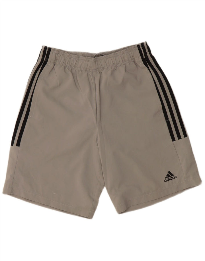 Adidas Sportsshorts til mænd, små grå polyester
