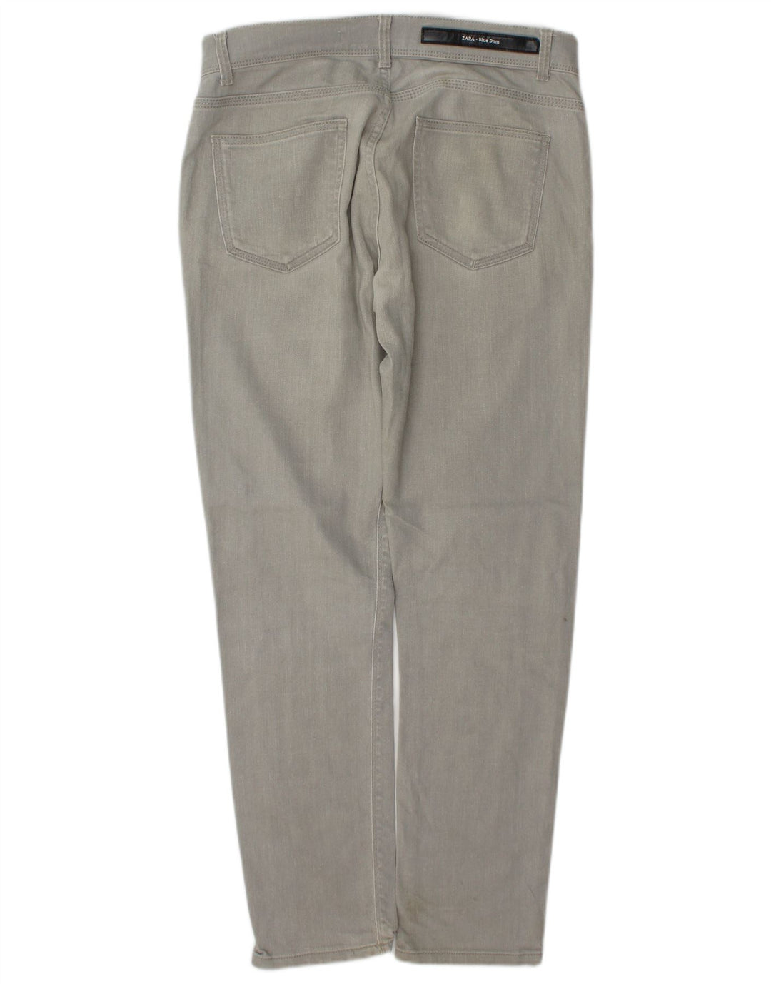 Zara Herre Slim Jeans EU 40 Medium W31 L30 Grå Bomuld