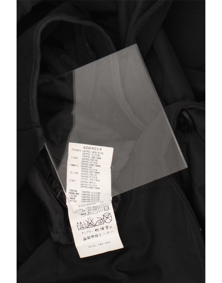Max & Co. Trench Coat til kvinder UK 10 Lille sort polyamid
