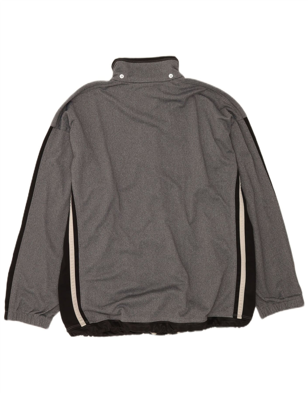 Diadora Womens Oversized træningsdragt Topjakke UK 18 XL Grå Colourblock