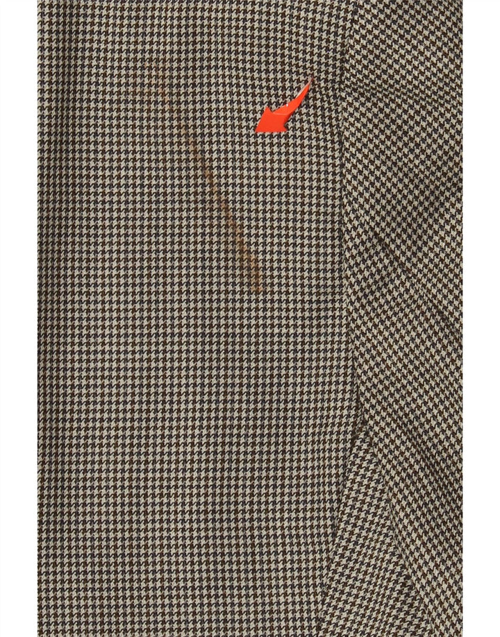 Ralph Lauren Herre 2-knaps blazerjakke UK 42 Large Grå Houndstooth