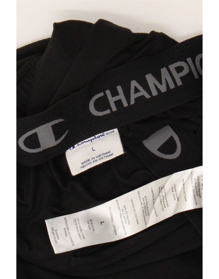 Champion Herre grafisk træningsdragt Bukser Large Sort Polyester