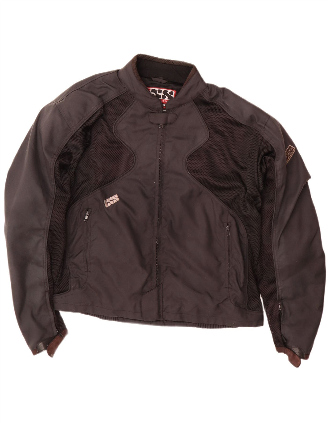 IXS Herre Motorcykel Racer Jakke UK 44 2XL Sort Colourblock Polyamid