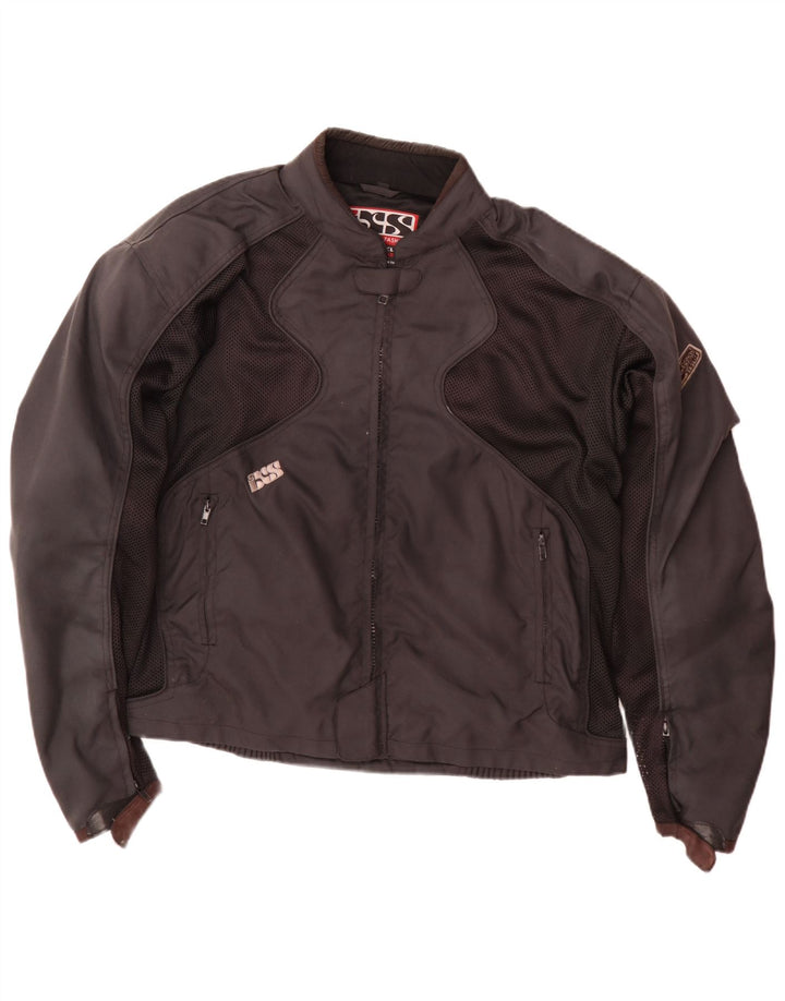 IXS Herre Motorcykel Racer Jakke UK 44 2XL Sort Colourblock Polyamid