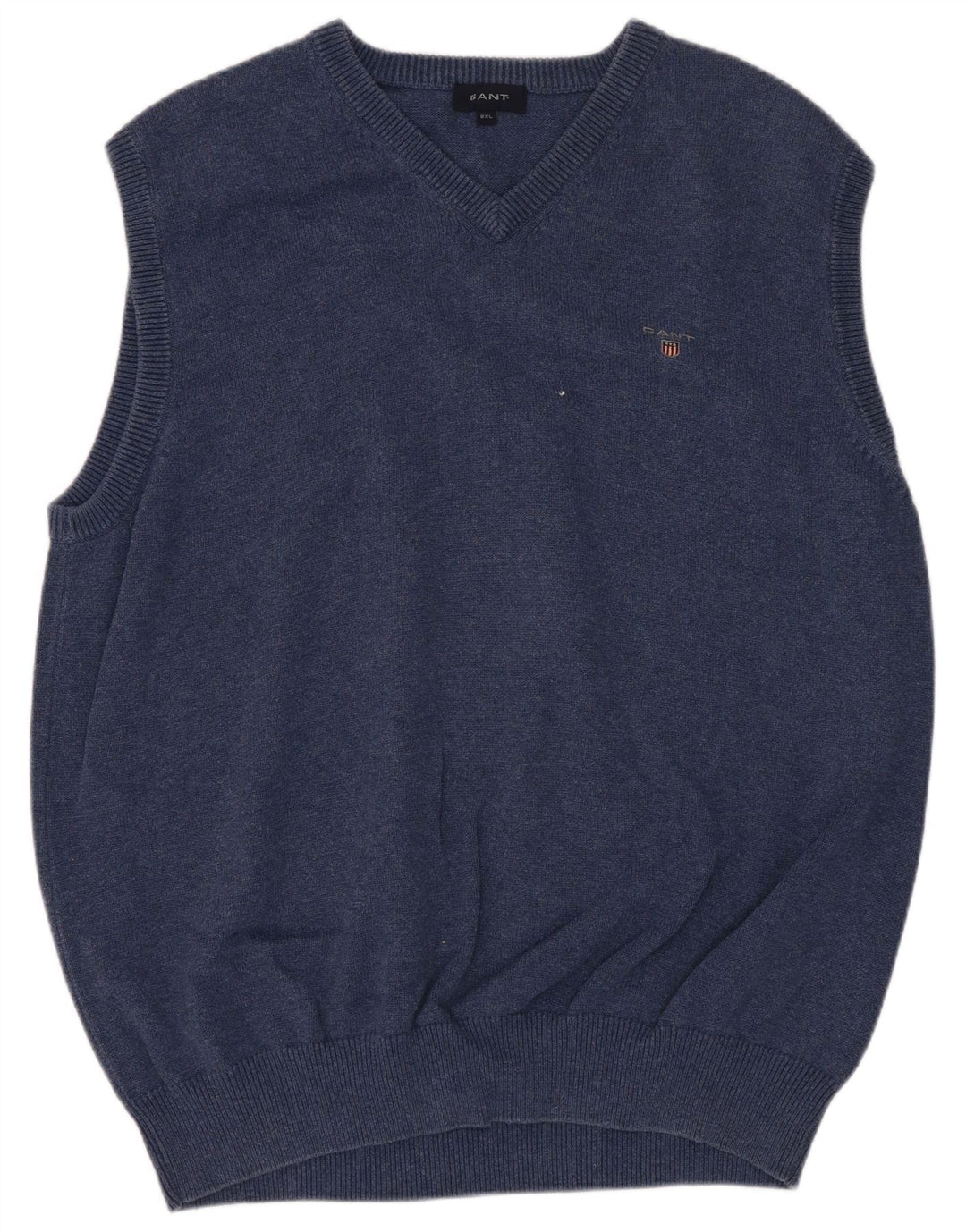 Gant herrevest tanktop 2XL marineblå bomuld