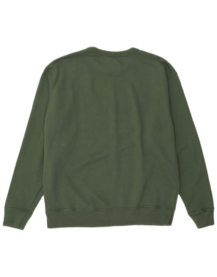 Champion Herre Sweatshirt Jumper XL Grøn Bomuld