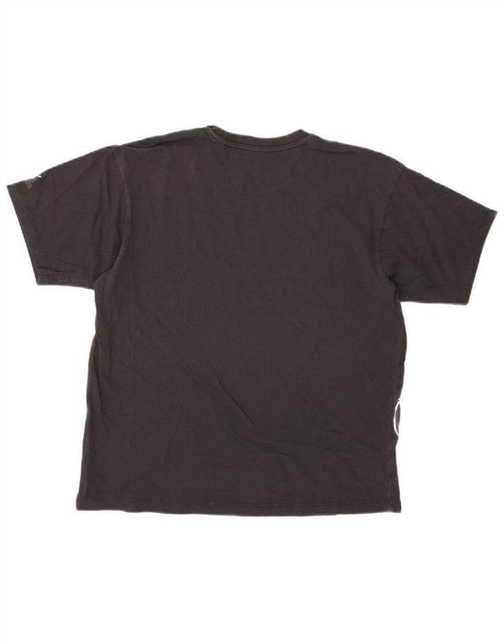 Adidas Herre grafisk T-shirt top lille sort bomuld