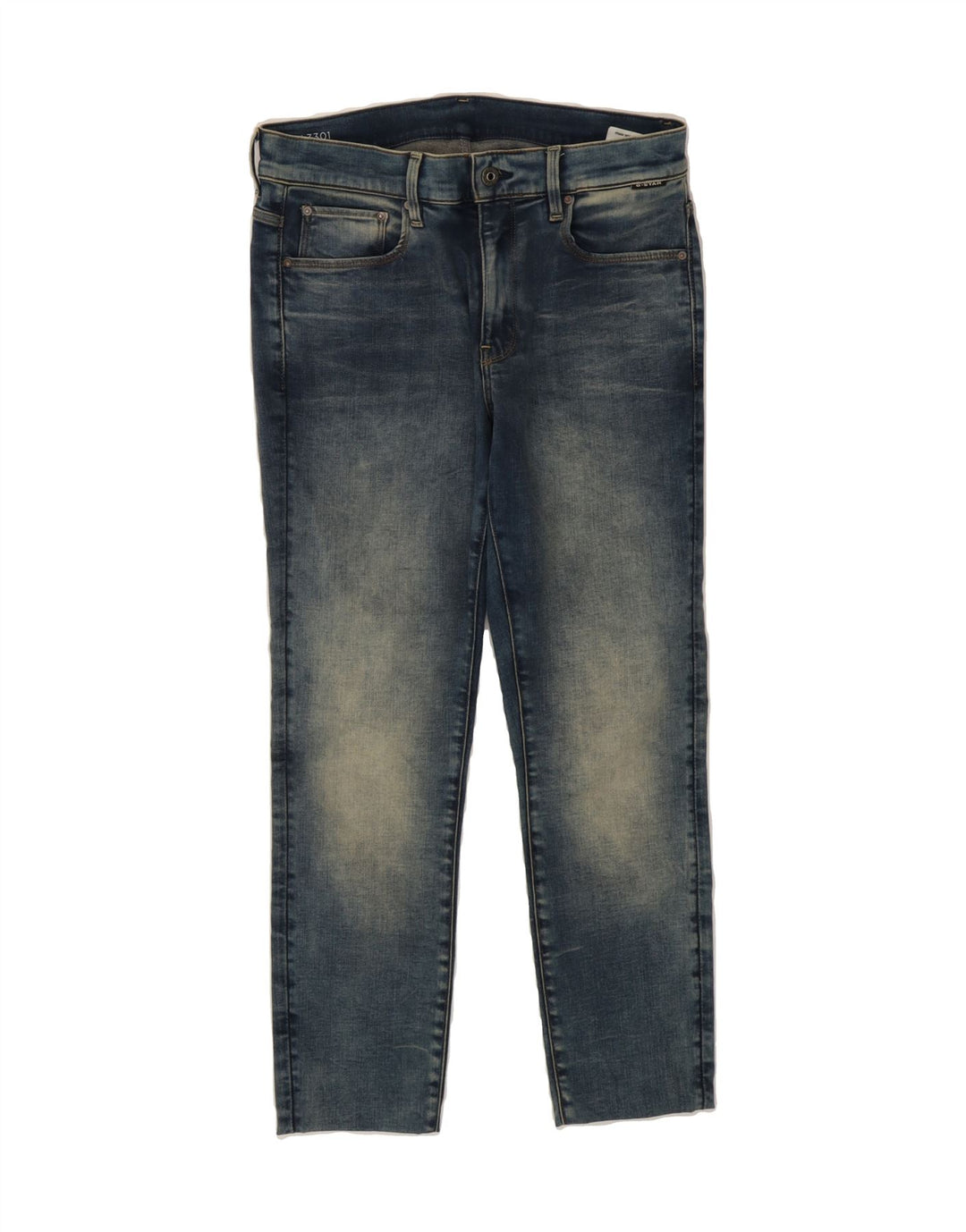G-STAR Mens 3301 Slim Jeans W30 L26 Blue Cotton Vintage G-Star and Second-Hand G-Star from Messina Hembry 