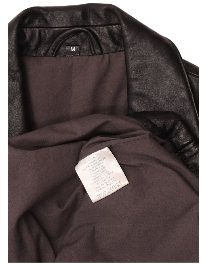 Angelo Litrico Herre 3-knaps blazerjakke UK 38 Medium Sort