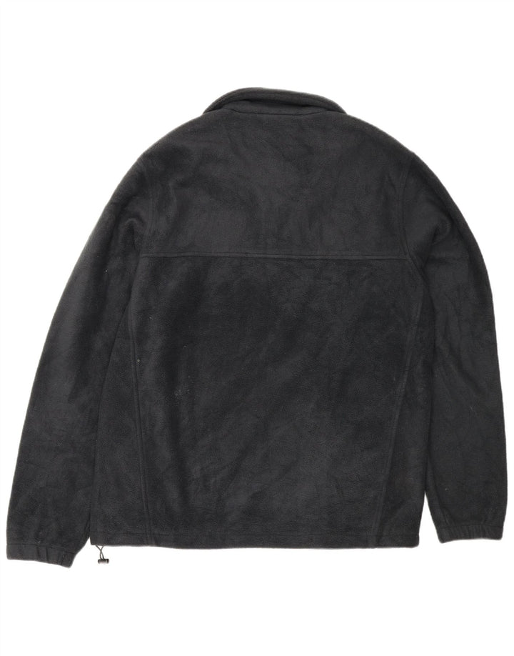 Columbia Herre Fleecejakke UK 38 Medium Sort Polyester