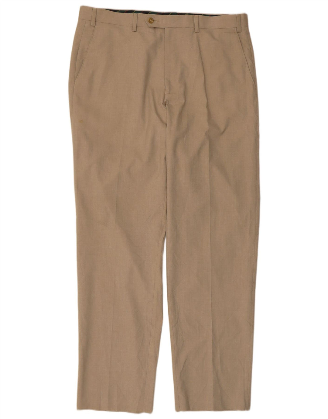 CHAPS Lige jakkesæt til mænd W36 L32 Beige Polyester