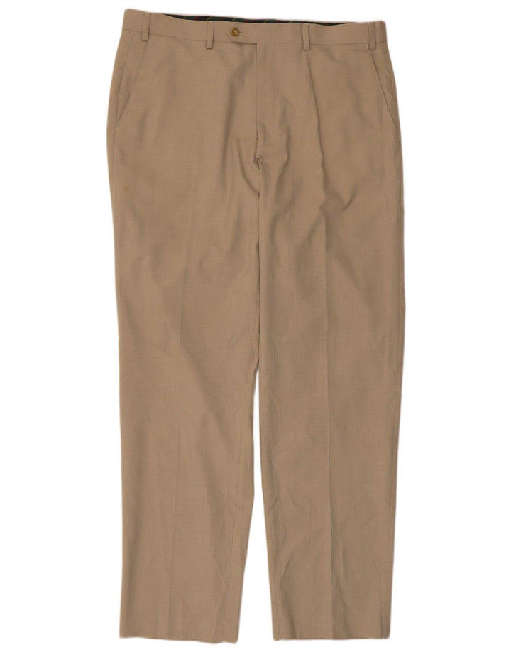 CHAPS Lige jakkesæt til mænd W36 L32 Beige Polyester