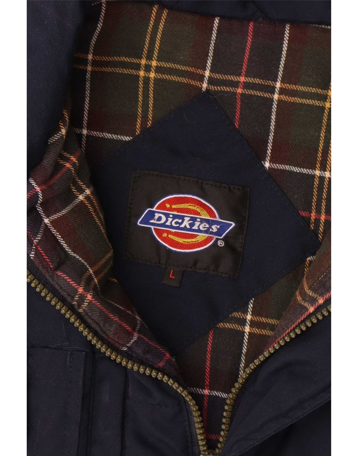 Dickies Herre Utility Gilet UK 40 Large Navy Blue Polyester