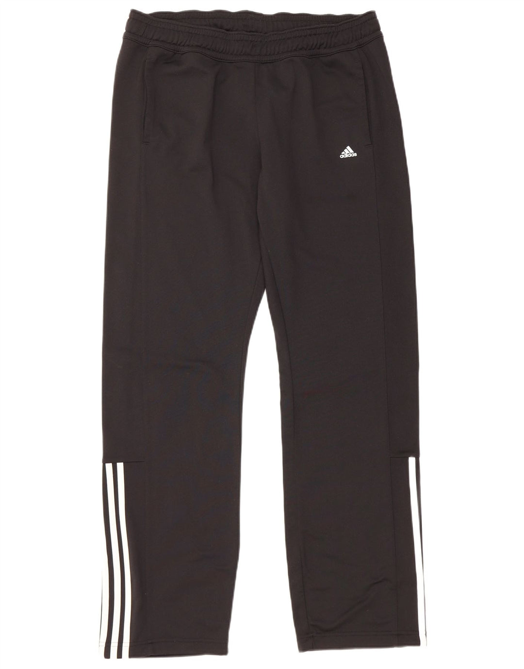 ADIDAS træningsdragtsbukser til kvinder UK 12/14 Medium Black Polyester