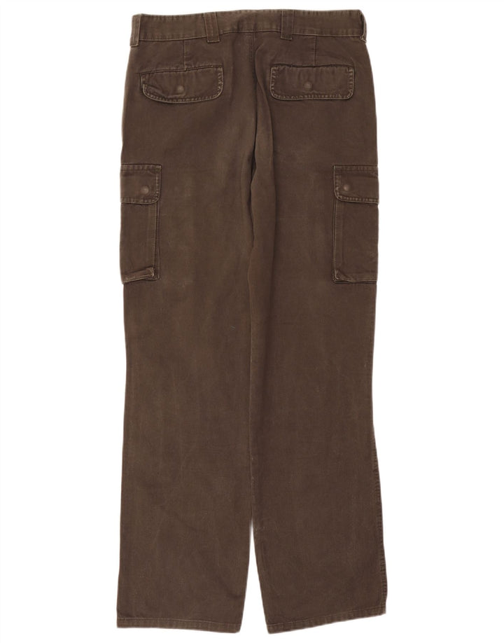 Vintage Straight Cargo bukser til mænd W34 L30 Khaki Bomuld