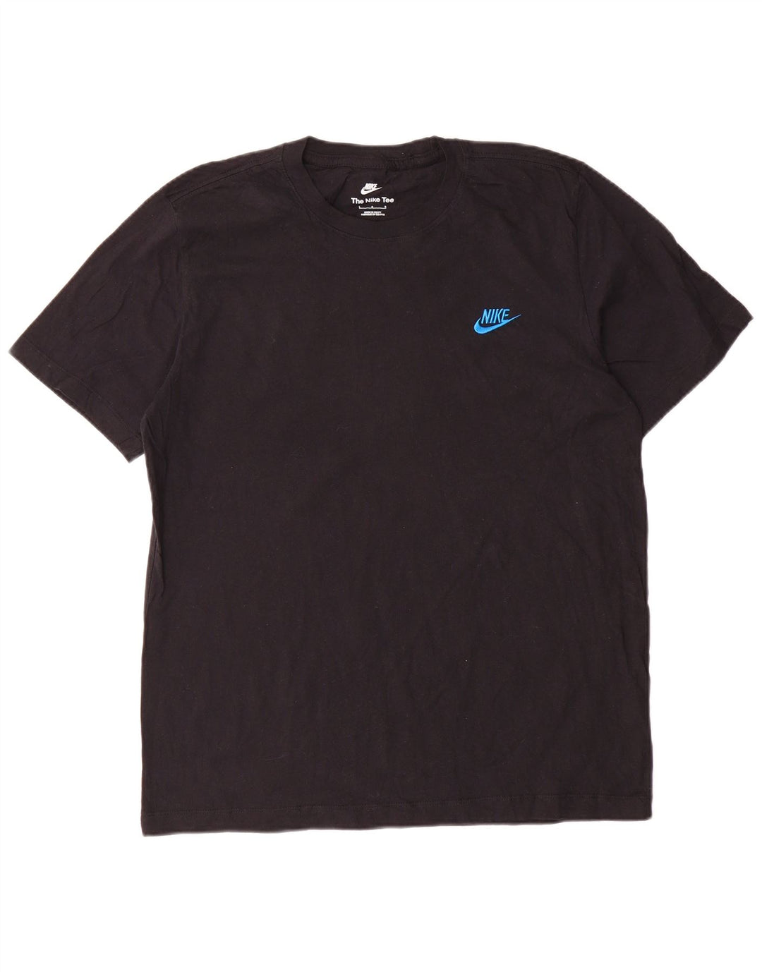 Nike T-shirt top til mænd, stor sort bomuld