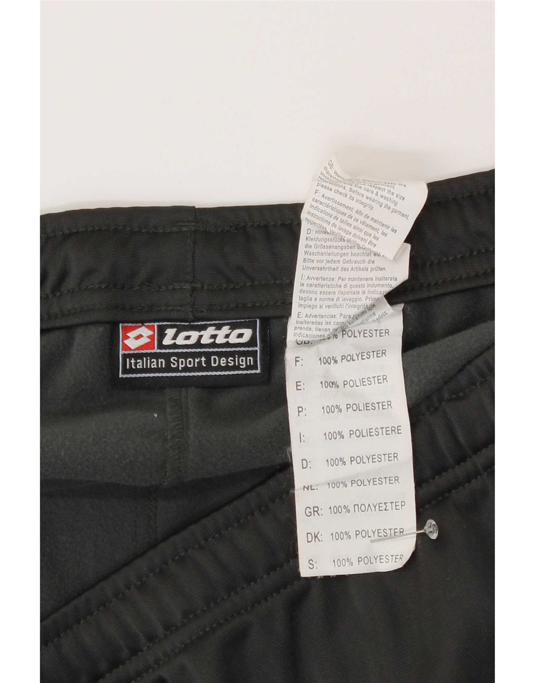 Lotto Herre træningsdragt Bukser UK 46/48 3XL Grå Polyester