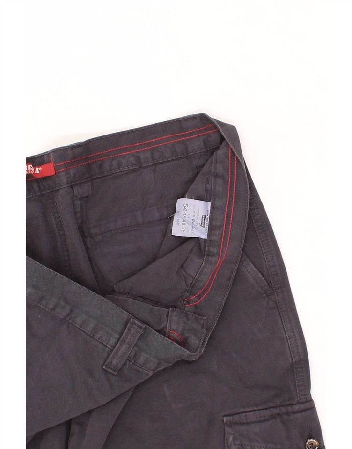 CARRERA Mens Straight Cargo Trousers W38 L32 Grey Cotton Vintage Carrera and Second-Hand Carrera from Messina Hembry 