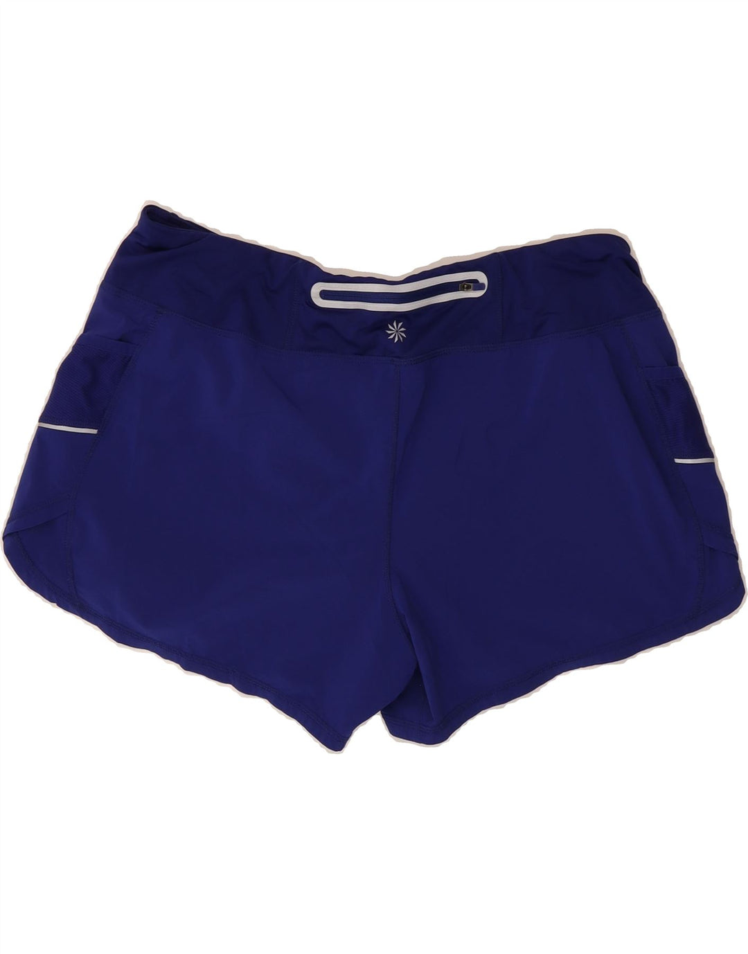 ATHLETA Womens Sport Shorts UK 18 XL  Blue Polyester Vintage Athleta and Second-Hand Athleta from Messina Hembry 