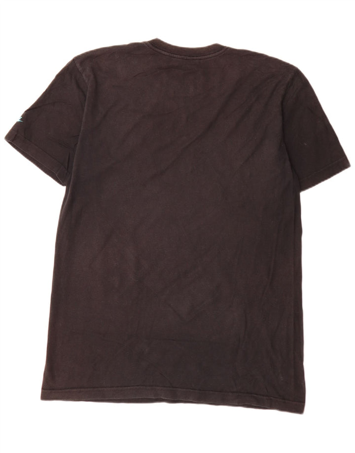 Nike Herre Regular Fit Grafisk T-shirt Top Medium Sort