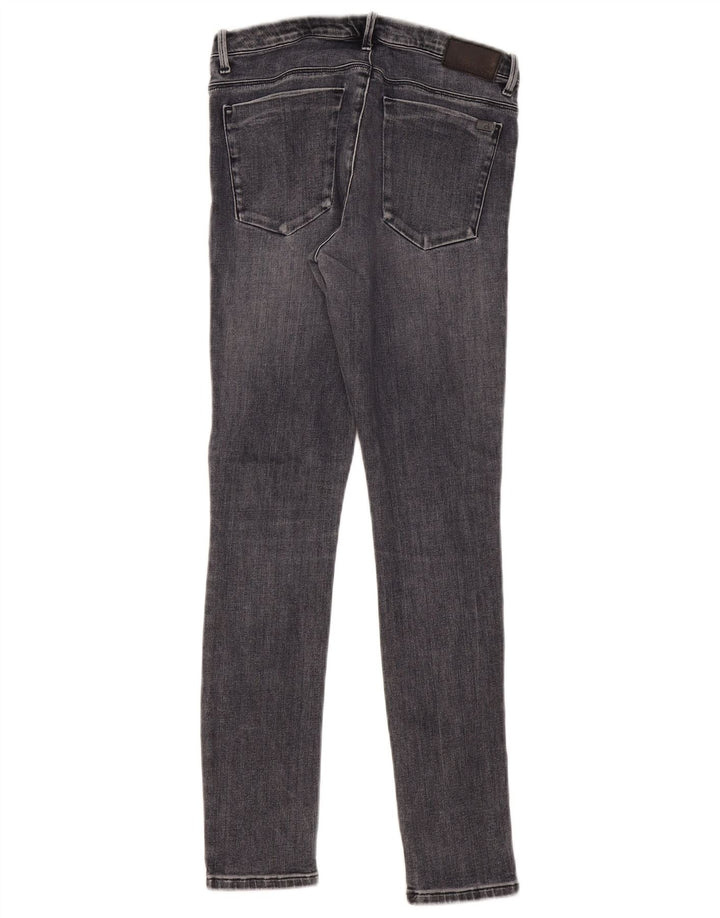 Calvin Klein Dame Slim Jeans W26 L29 Grå Bomuld