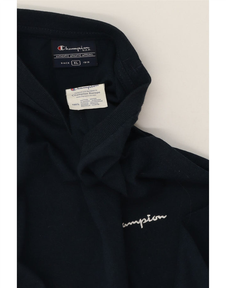 Champion Herrevest Top XL Marineblå Bomuld