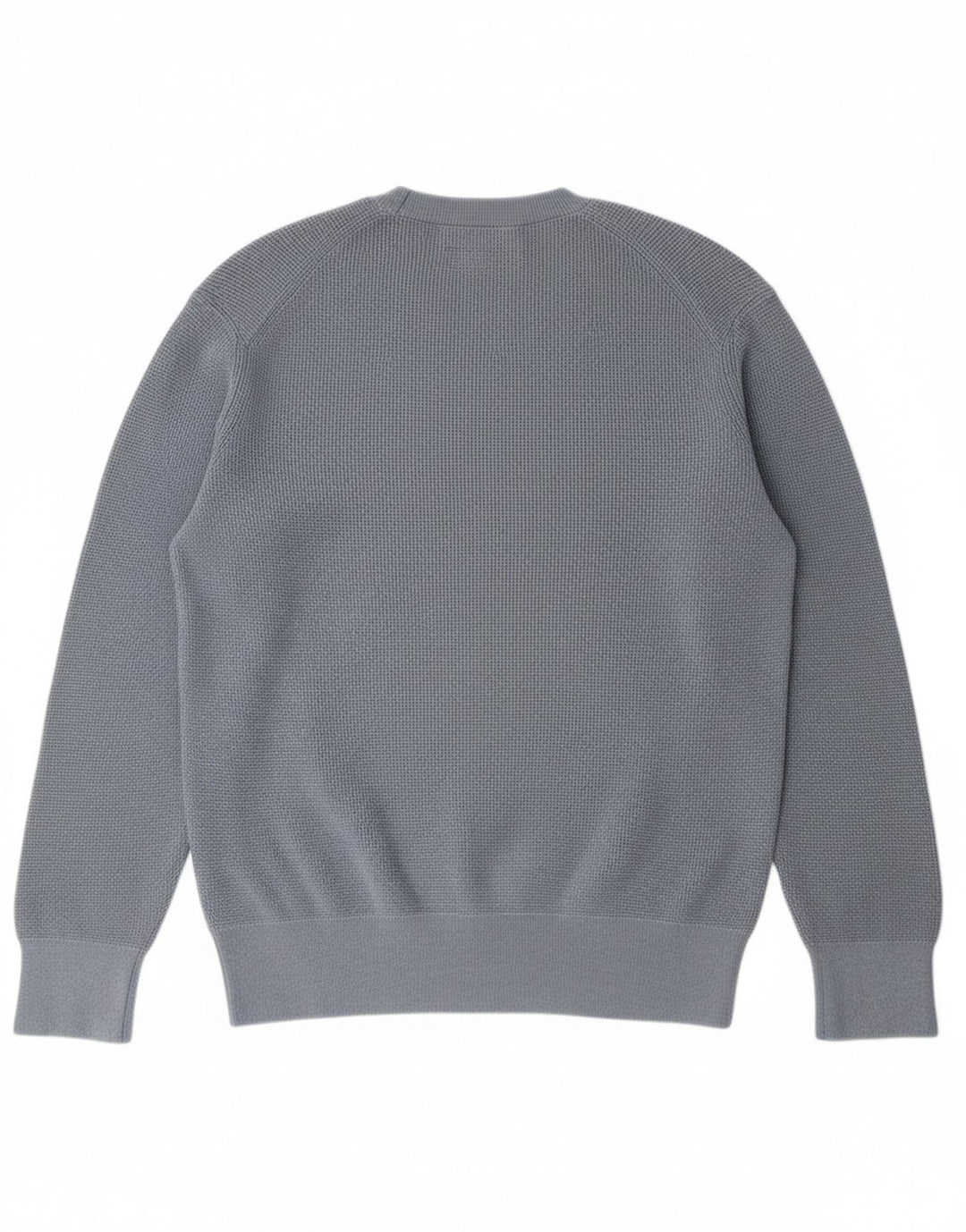 ALL SAINTS Herre sweater med rund hals, mellemblå bomuld
