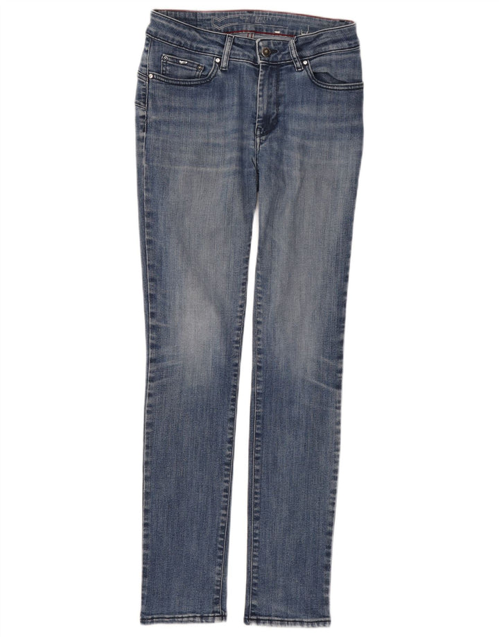 Gas Dame Slim Jeans W26 L30 Blå Bomuld