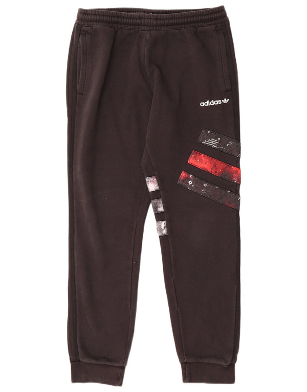 ADIDAS Træningsdragt bukser til mænd Joggers Large Black Colourblock Bomuld