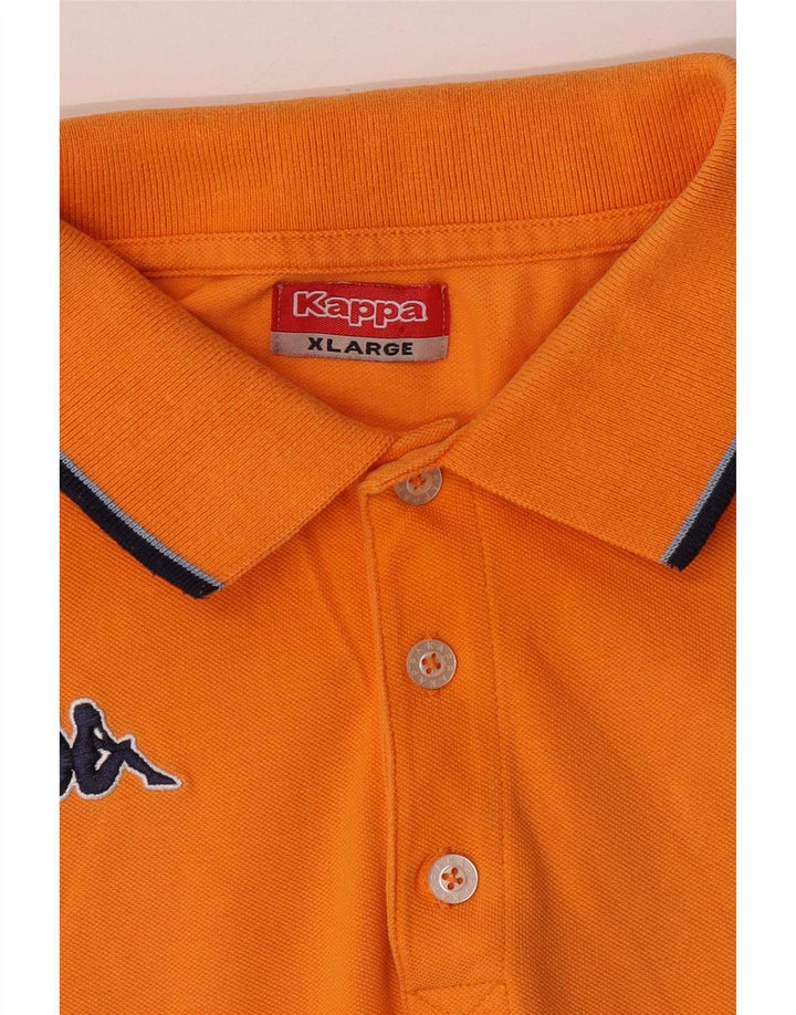Kappa herre poloshirt XL orange