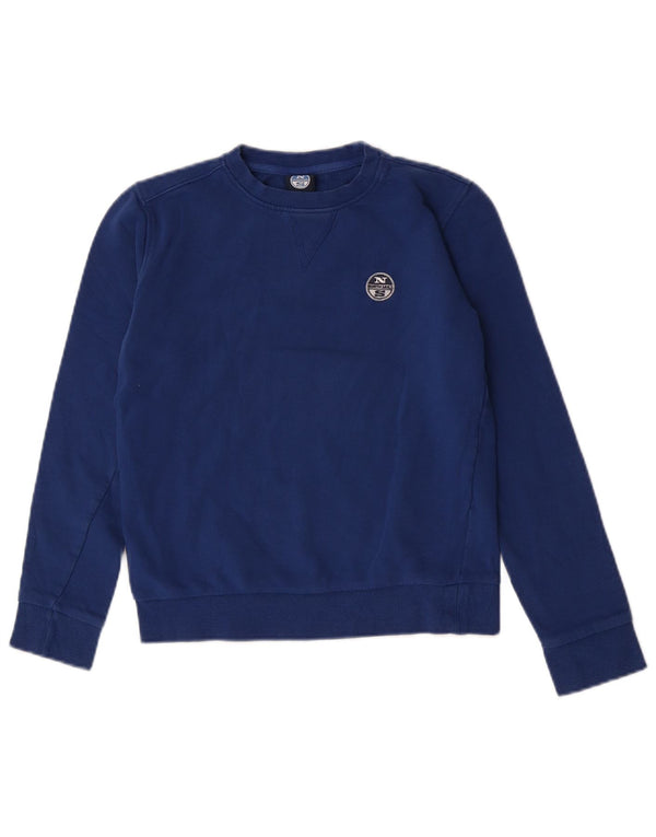 North Sails Herre Sweatshirt Jumper 2XS Blå Bomuld