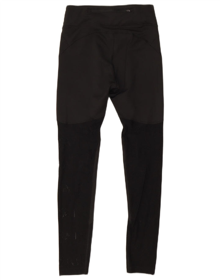 Nike Dame Air Graphic Leggings UK 4 XS Sort Polyester