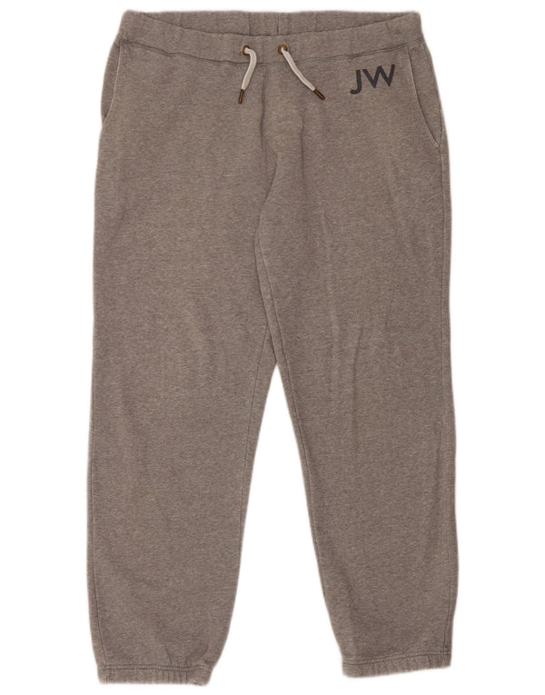 Jack Wills Herre grafisk træningsdragt Bukser Joggers Large Grå Bomuld