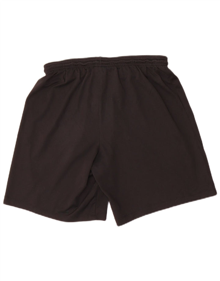 Nike Herre Dri Fit sportsshorts, store sorte polyester