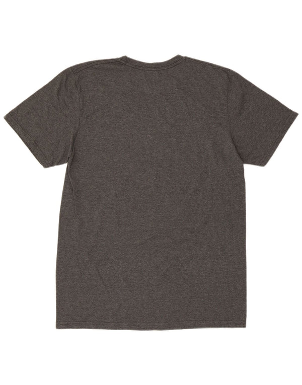 Adidas Herre Regular Graphic T-Shirt Top Medium Grey Bomuld