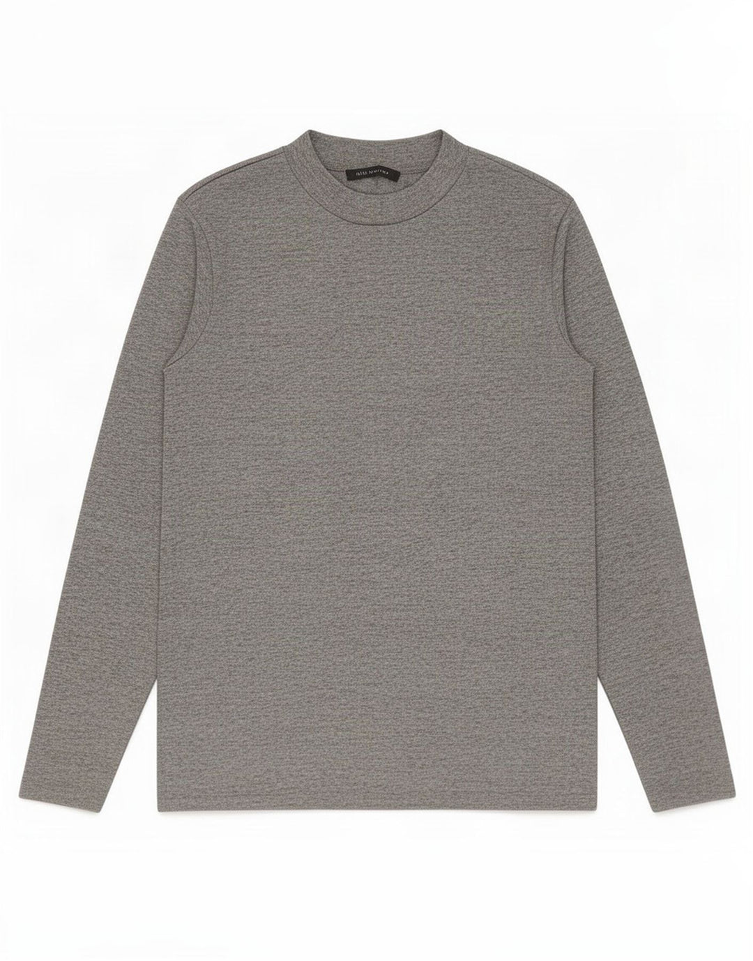Marks & Spencer Dametop Langærmet UK 14 Large Grå Flecked Polyester