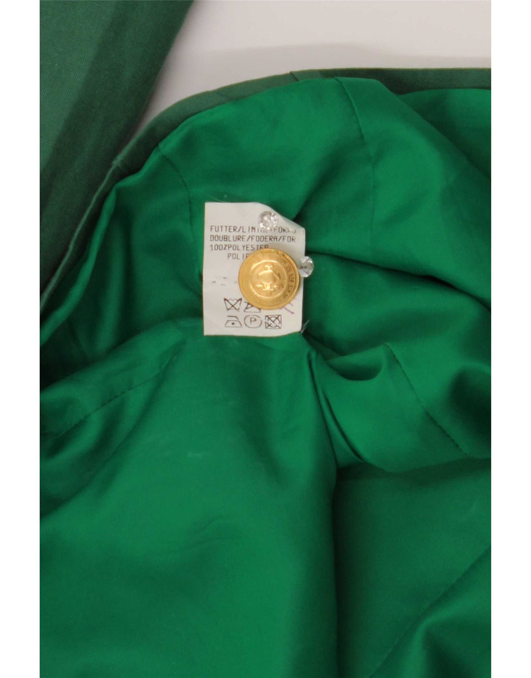 Levante Dame 4-knaps blazerjakke EU 36 Lille grøn polyester