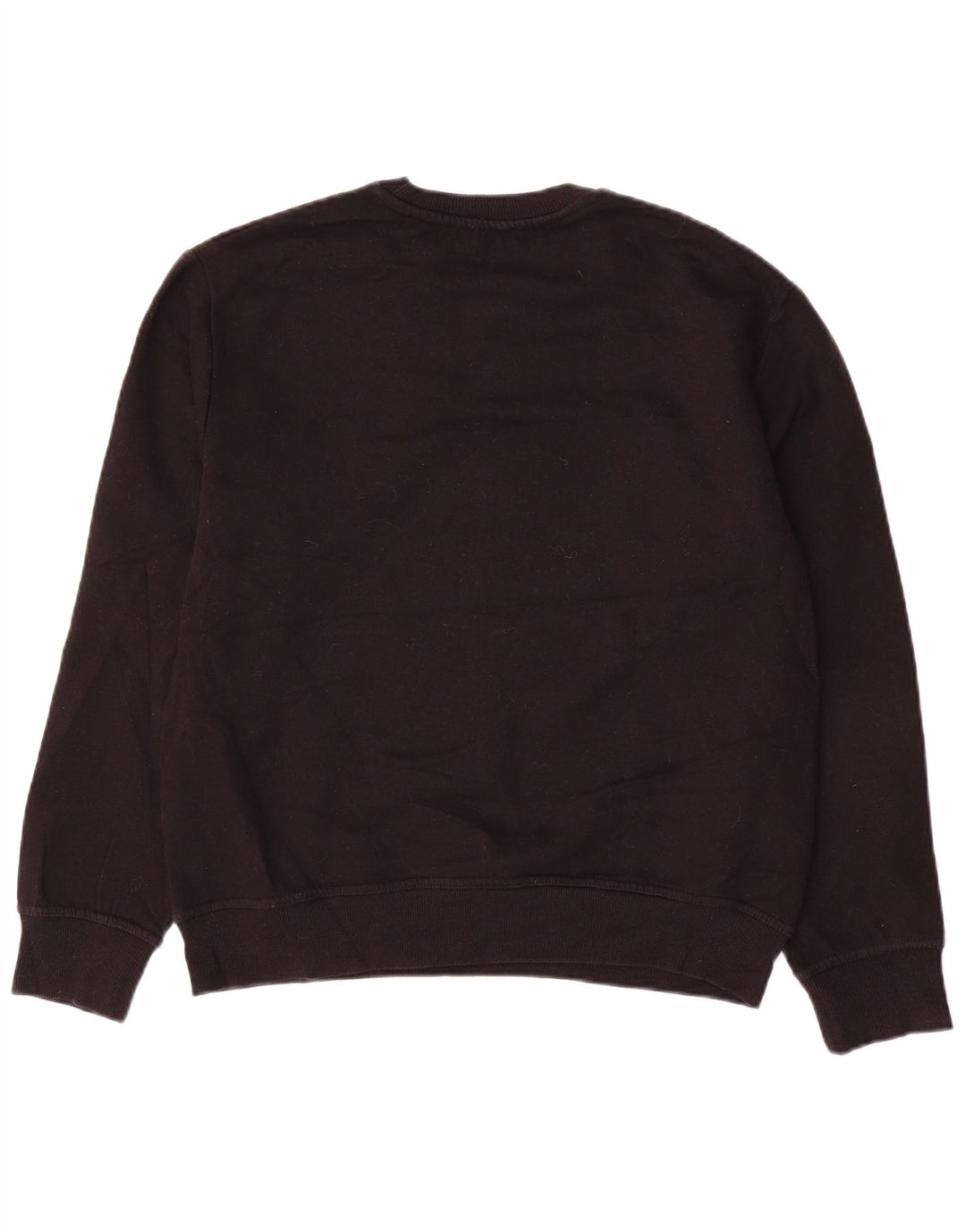Zara Sweatshirt Jumper UK 14 Medium Sort Bomuld