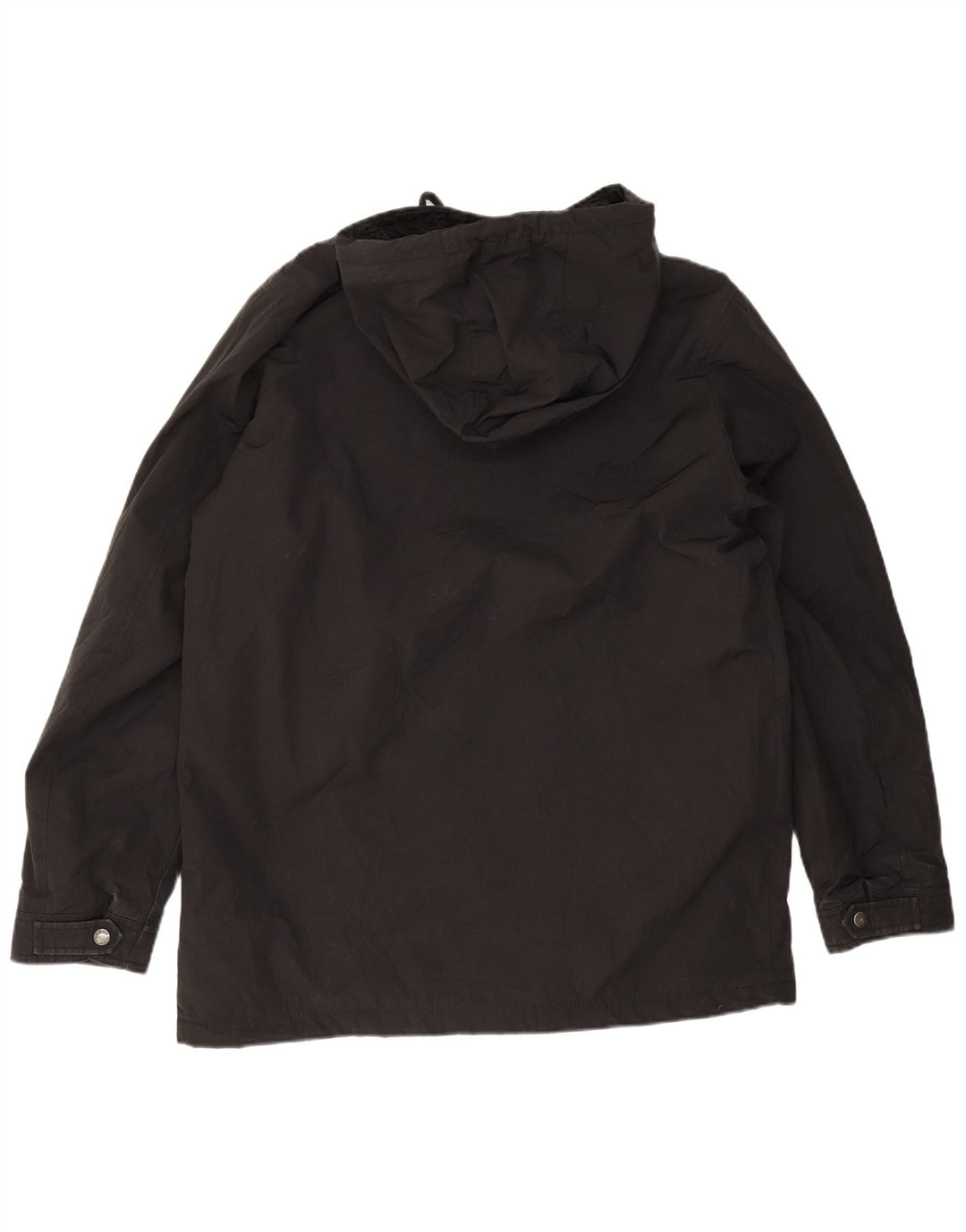 Levi's Sherpa Utility-jakke med hætte til mænd UK 38 Medium Black Polyester