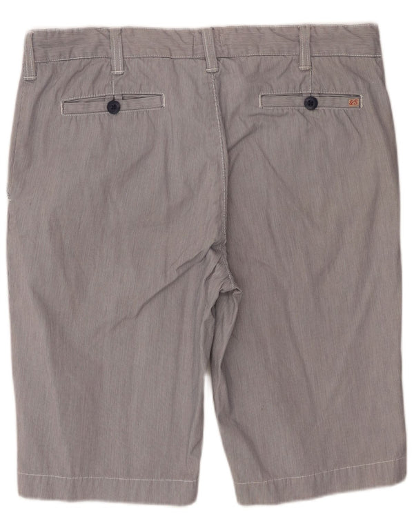 Scotch & Soda Chino Shorts til mænd W34 Large Blue Pinstripe Bomuld