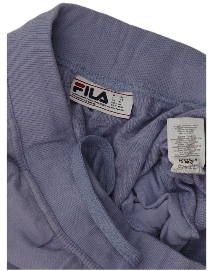 FILA Træningsdragt til kvinder Joggers UK 12 Medium Blue Cotton