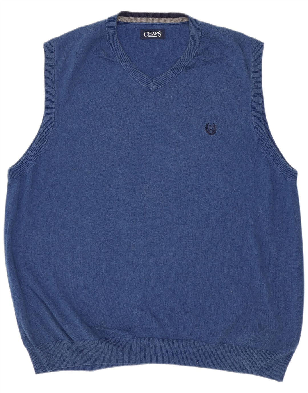 CHAPS Herrevest Tank Top XL Blå Bomuld