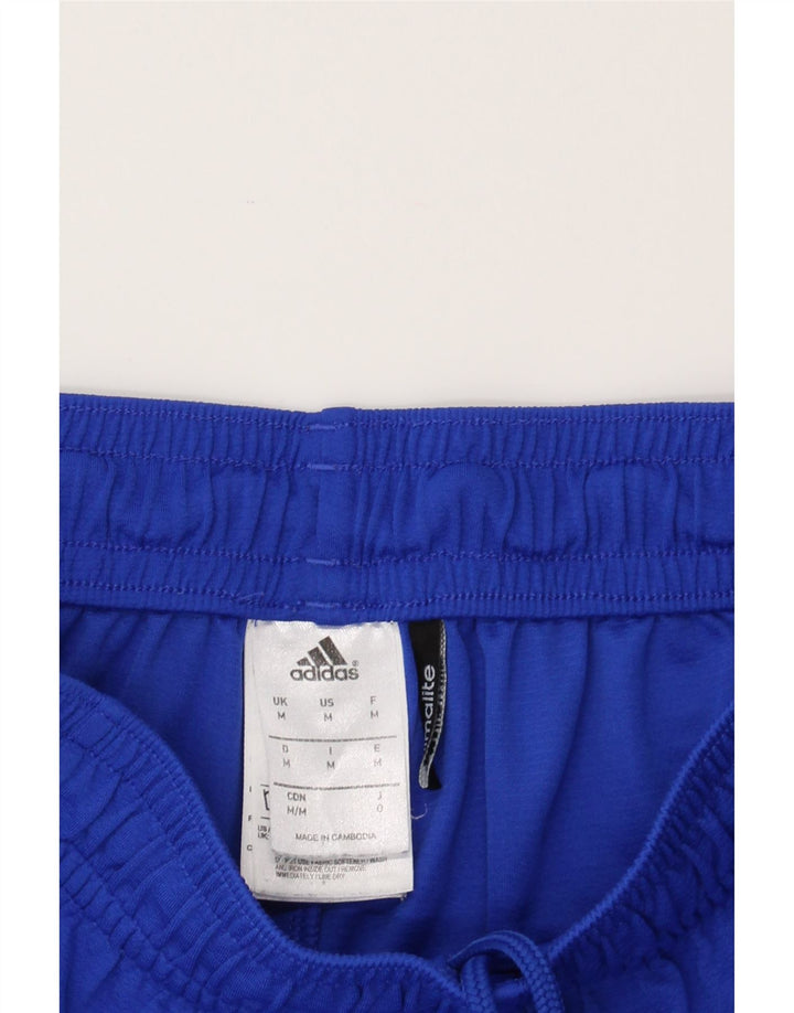 ADIDAS Mens Climalite Sport Shorts Medium Blue Polyester Vintage Adidas and Second-Hand Adidas from Messina Hembry 