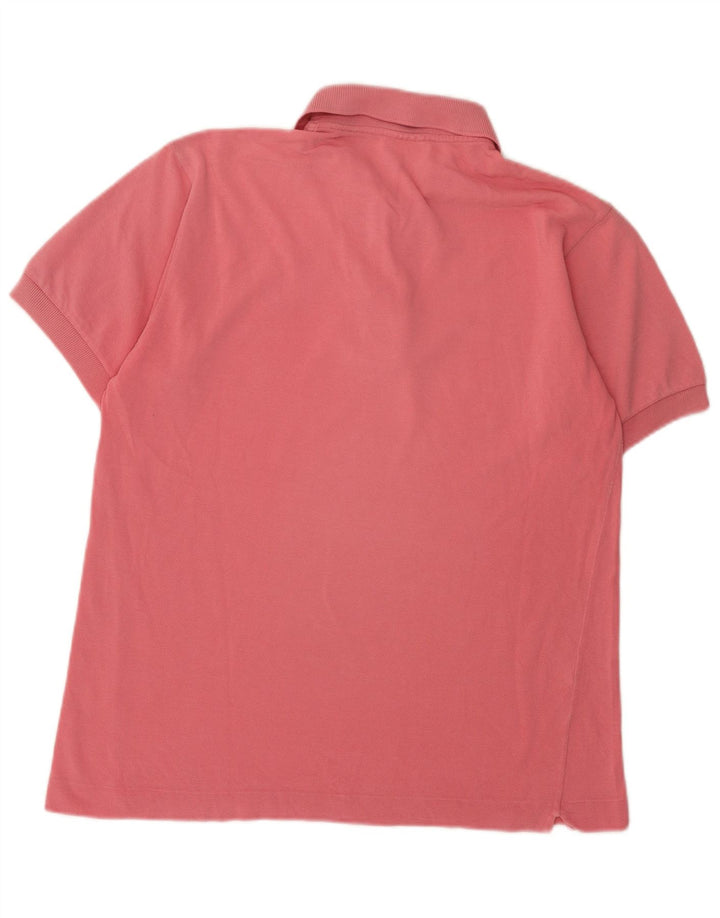 Lacoste herre poloshirt størrelse 4 Medium Pink bomuld