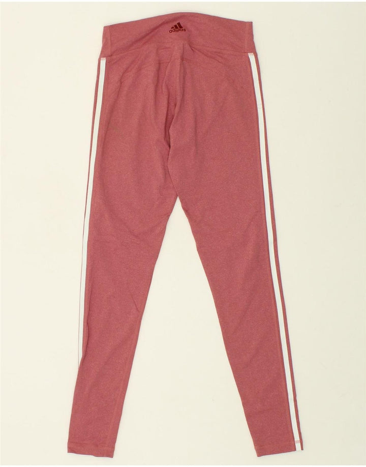 ADIDAS Womens Leggings UK 8/10 Small Pink Vintage Adidas and Second-Hand Adidas from Messina Hembry 